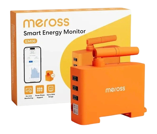 Meross Inteligentny monitor zużycia energii Wi-Fi EM06P-EU - 1532161 - zdjęcie